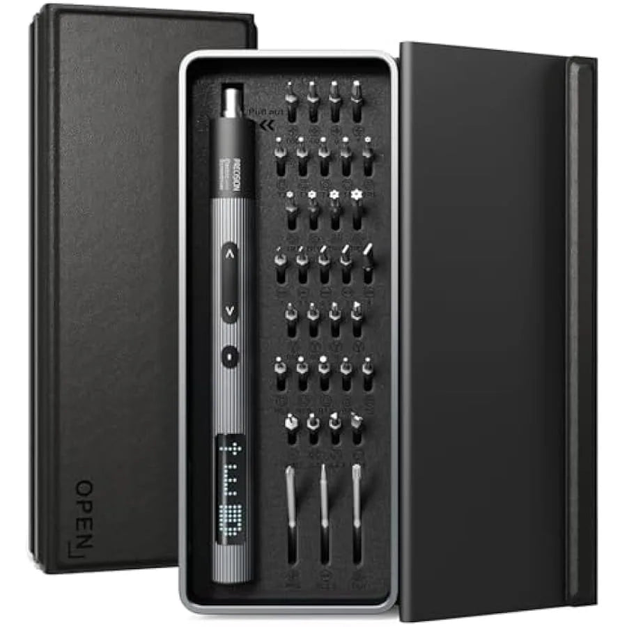 Precision Electric Screwdriver Set - 36 in 1 Mini Rechargeable Battery Power Repair Tool Kit