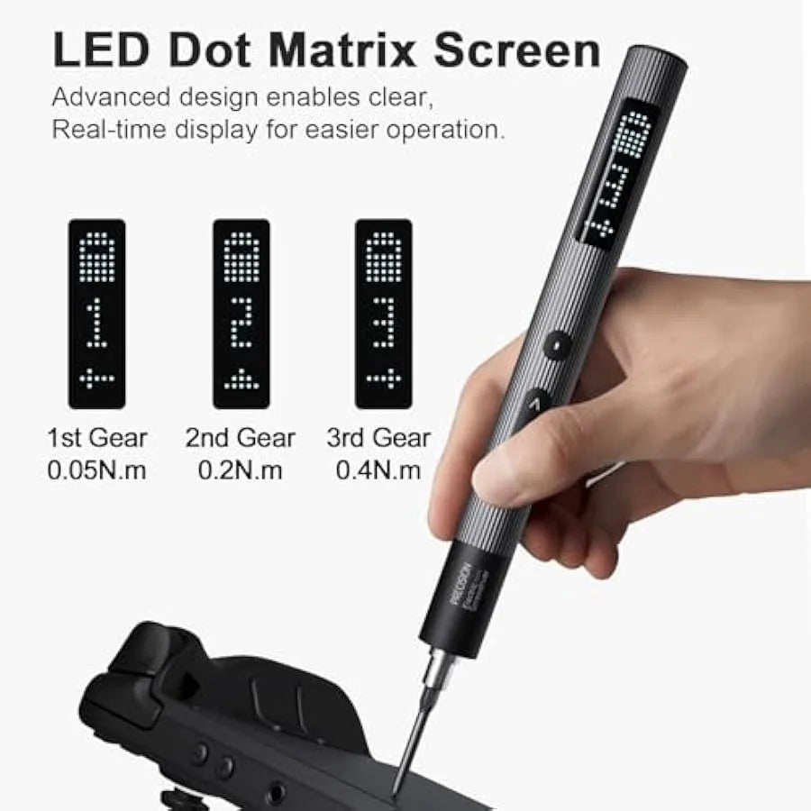 Precision Electric Screwdriver Set - 36 in 1 Mini Rechargeable Battery Power Repair Tool Kit