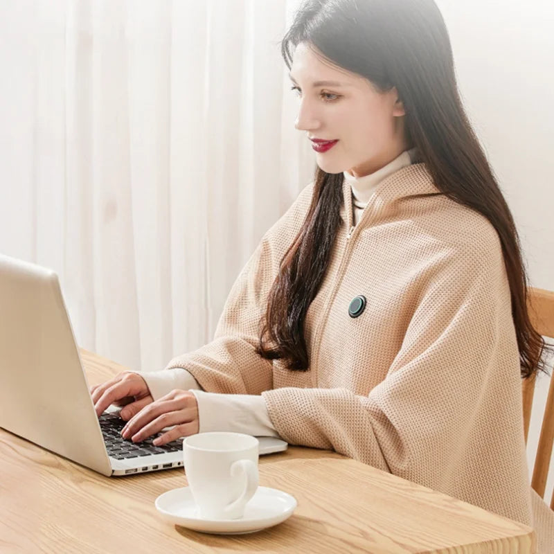 CozyComfort USB Heated Blanket - Warmth & Relaxation