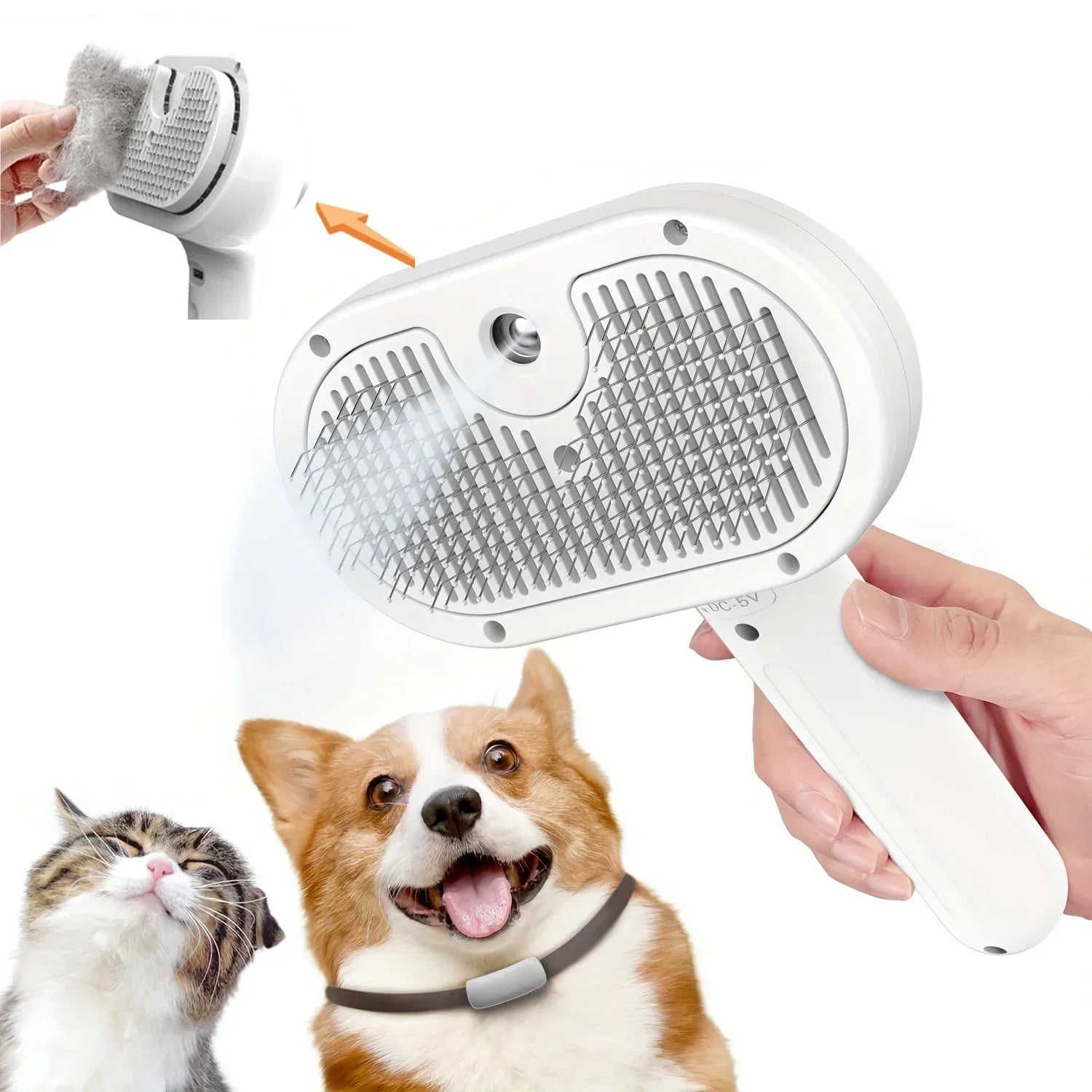 Pet Spray Grooming Comb - Advanced Pet Care By DukkaTech