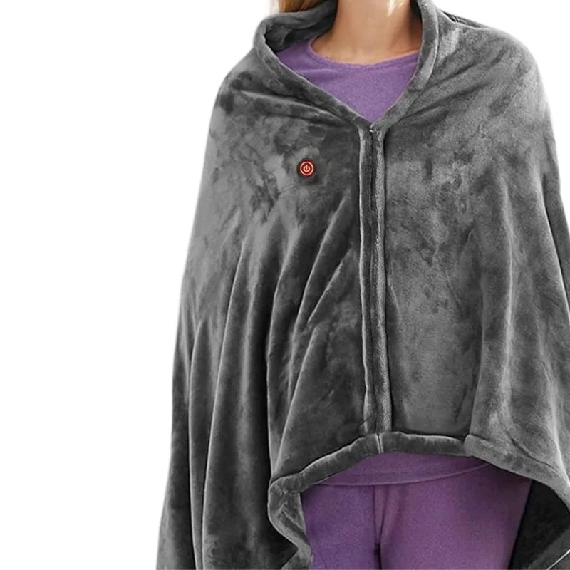CozyComfort USB Heated Blanket - Warmth & Relaxation